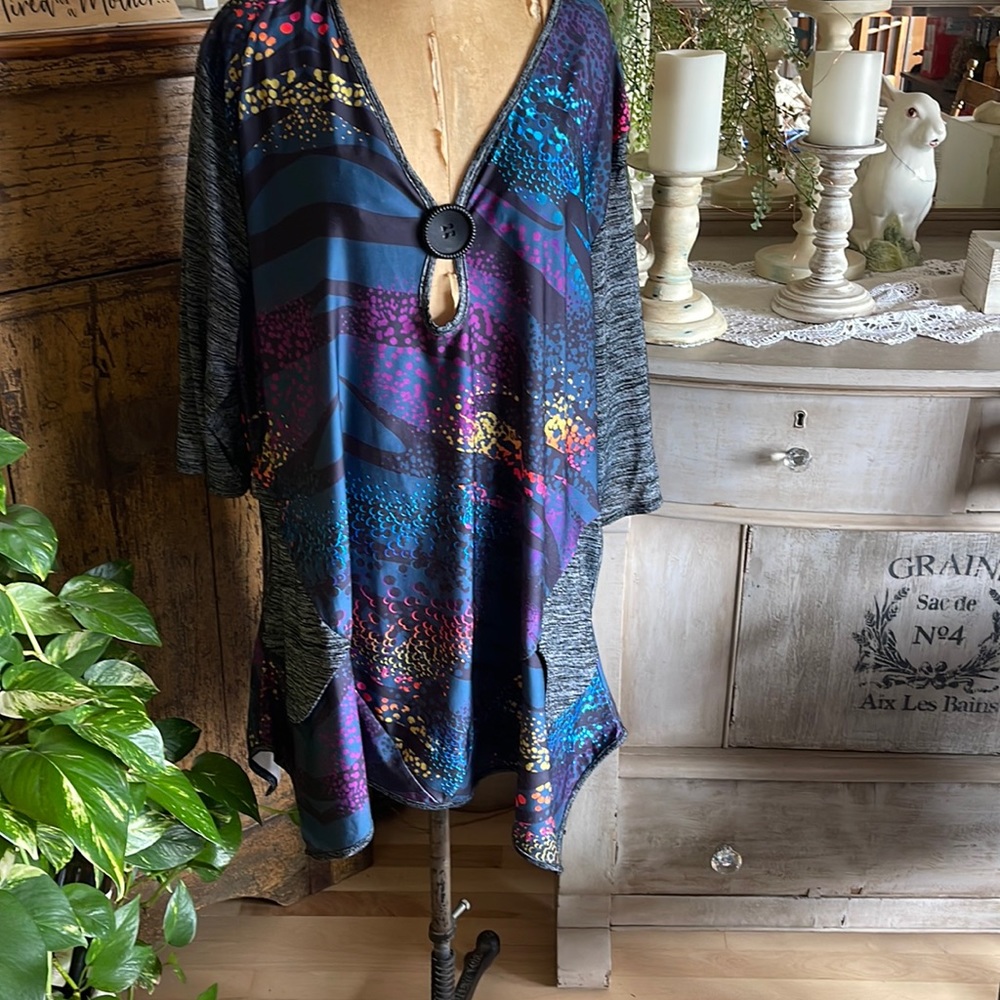 Plus size tunic